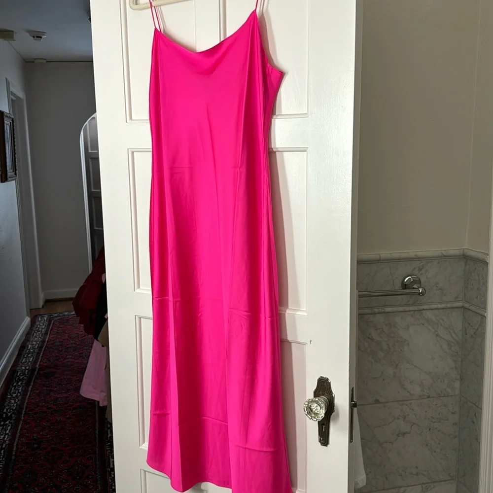 J.Crew Gwyneth slip dress in luster charmeuse BV496